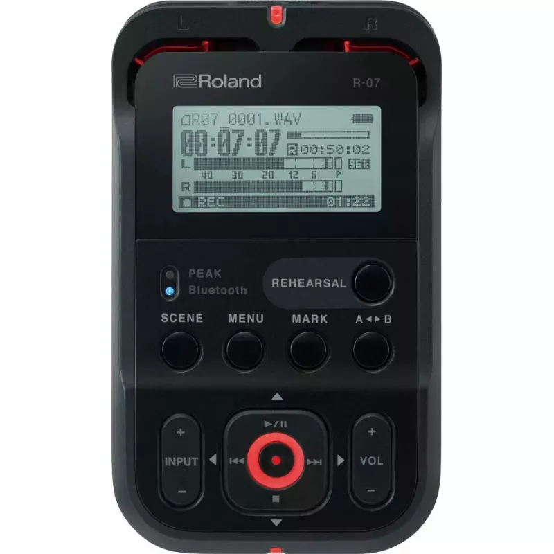 Skaitmeninis diktofonas Roland R-07-BK