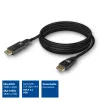 ACT 25 m aktyvus optinis kabelis DisplayPort 1.4 8K su nuimama jungtimi
