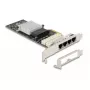 DeLOCK 88610 PCIe sąsajos plokštė RJ-45 Intel i350 4 Gbit/s