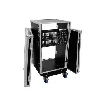 Kietas dėklas Roadinger 30109132 Aliuminis Juoda Sidabrinė 555x630x985mm