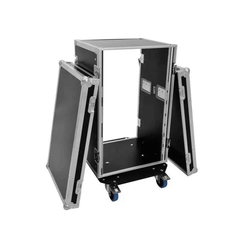 Kietas dėklas Roadinger 30109132 Aliuminis Juoda Sidabrinė 555x630x985mm