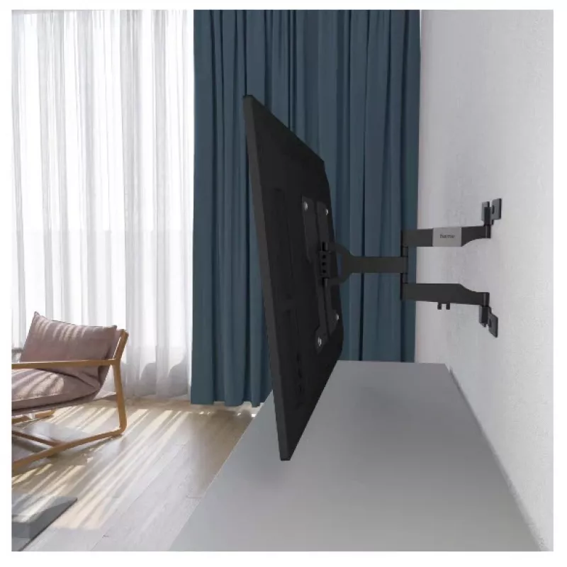 Hama 00220852 TV laikiklis / stovas 2,29 m (90 colių) Juodas