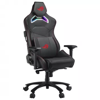 ASUS ROG Chariot X universali žaidimų kėdė su minkšta apmušta sėdyne, juoda