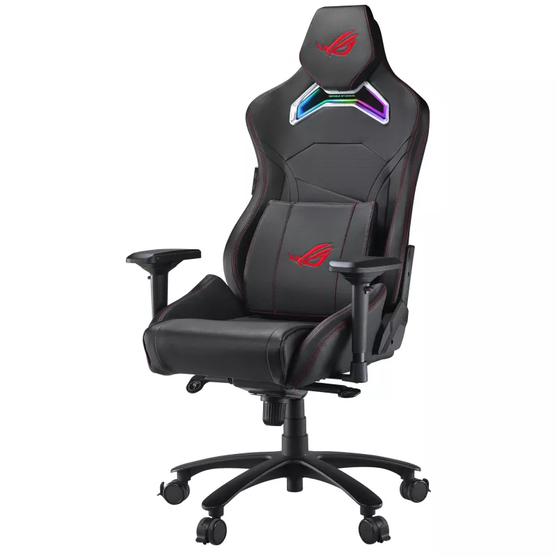 ASUS ROG Chariot X universali žaidimų kėdė su minkšta apmušta sėdyne, juoda