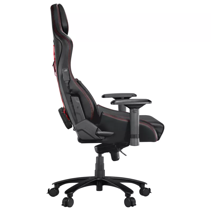 ASUS ROG Chariot X universali žaidimų kėdė su minkšta apmušta sėdyne, juoda