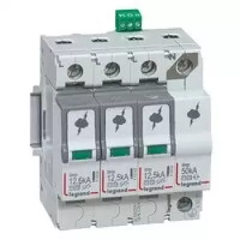 Legrand 412277 SPD viršįtampių slopintuvas T1+T2 3P+N 12,5 kA