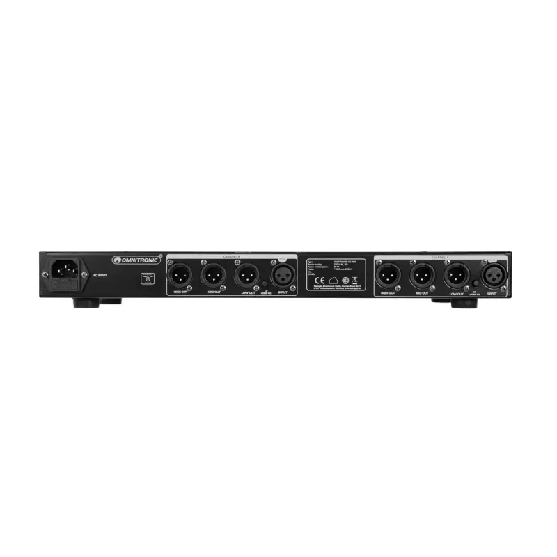 Aktyvus kryžminis filtras Omnitronic 10355636