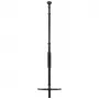 Hama Smooth Tripod 1/4 colio aliuminis juodas rožinis