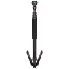 Hama Smooth Tripod 1/4 colio aliuminis juodas rožinis