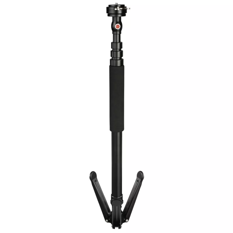 Hama Smooth Tripod 1/4 colio aliuminis juodas rožinis
