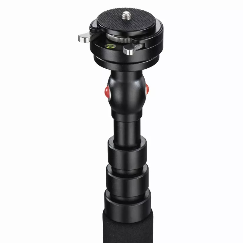 Hama Smooth Tripod 1/4 colio aliuminis juodas rožinis