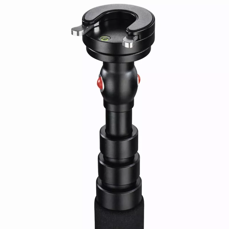 Hama Smooth Tripod 1/4 colio aliuminis juodas rožinis
