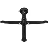 Hama Smooth Tripod 1/4 colio aliuminis juodas rožinis