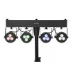 Bėginis apšvietimo taškas Eurolite 42109606 LED vidaus apdailai apvalus juodas