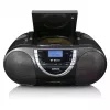 Asmeninis CD grotuvas Lenco SCD-600 juodos spalvos sidabro DAB+ FM PLL