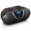 Asmeninis CD grotuvas Lenco SCD-600 juodos spalvos sidabro DAB+ FM PLL
