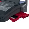 GBC CombBind® CB25 Rankinis įrišimo aparatas, Šukinio įrišimo aparatas, Rankinis, 390 lapų, Juoda, Raudona
