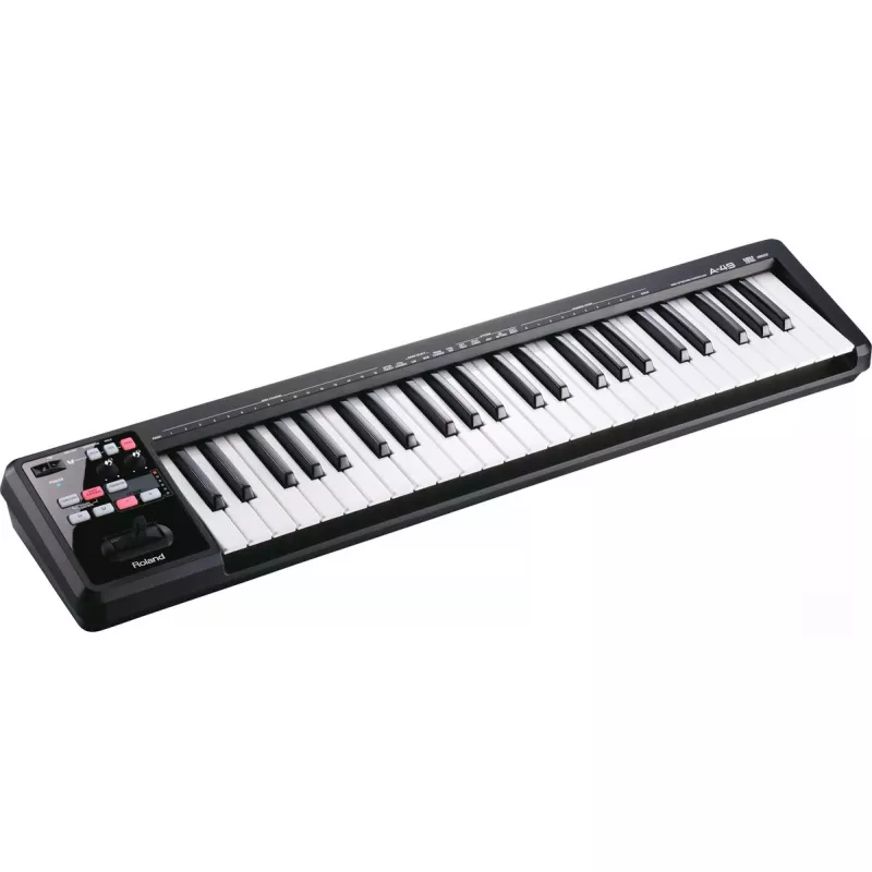 MIDI klaviatūra Roland A-49 49 klavišai USB Juoda Balta