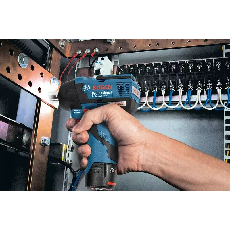 Smūginis suktuvas Bosch GDS 10.8 V-EC Professional 3/8 colio 2600 aps./min 115 N⋅m