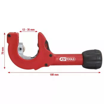 Rankinis vamzdžių pjaustytuvas KS Tools 104.5050 Svoris 1,03 kg