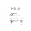 Kampinis šlifuoklis Metabo WE 19-125 Q 1900W 11000 RPM 12.5cm