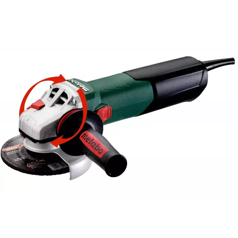 Kampinis šlifuoklis Metabo WE 19-125 Q 1900W 11000 RPM 12.5cm