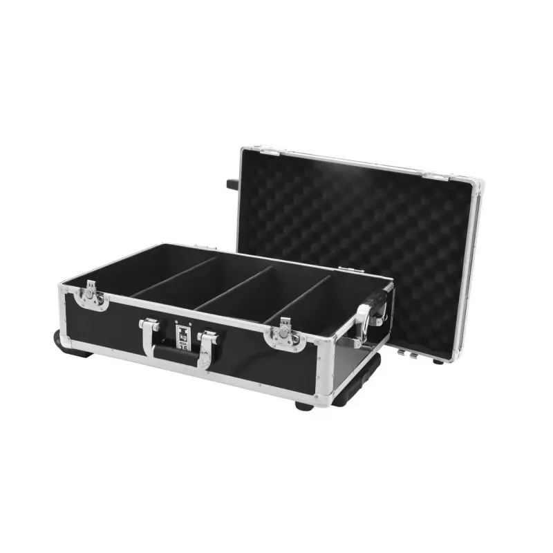 Trolley case Roadinger 30122087 Plywood Juoda Sidabrinė Records