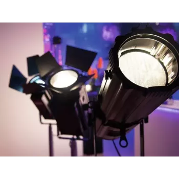 Diskotekos stroboskopinis šviestuvas Eurolite THA-250F Juoda LED 200W DMX