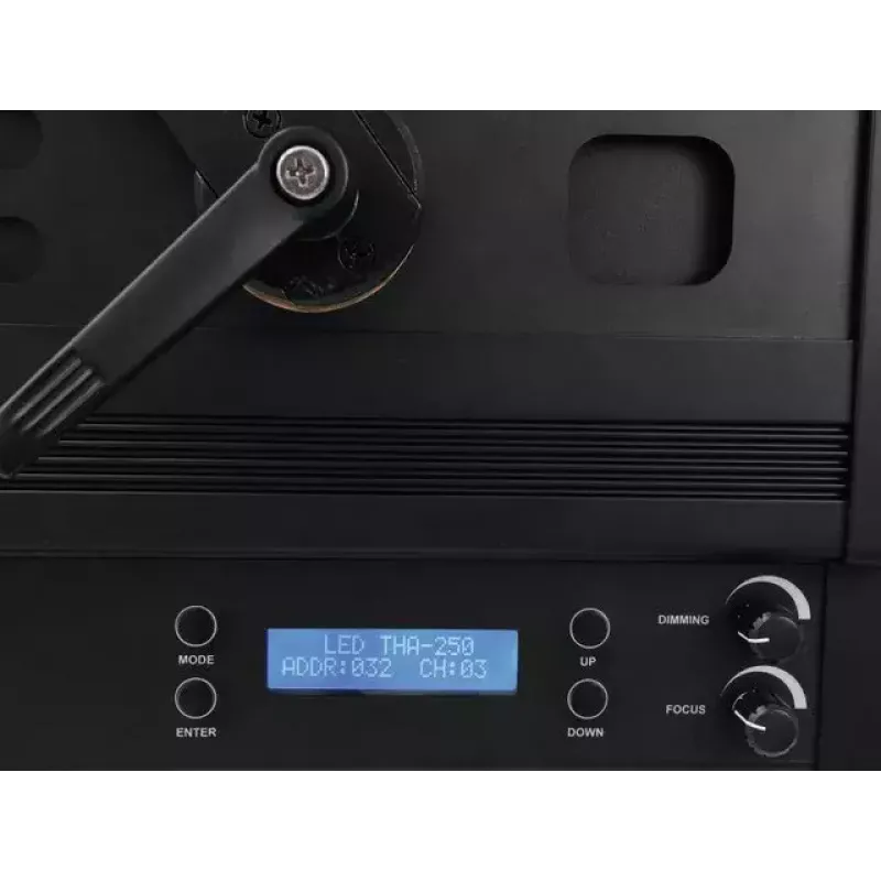 Diskotekos stroboskopinis šviestuvas Eurolite THA-250F Juoda LED 200W DMX