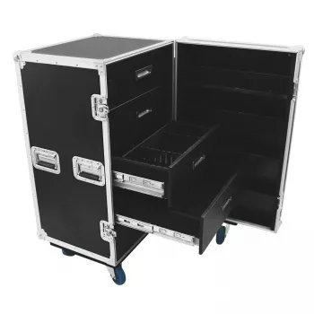Skrydžių dėžė Roadinger 30126428 Fanera Juoda Sidabrinė 59,4 kg