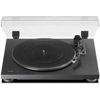 Juostinė garso patefono grotuvas TEAC TN-180BT-A3 juodas pusiau automatinis
