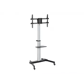Equip 37-86 colių pasukamas TV stovas 50 kg talpos reguliuojamo aukščio