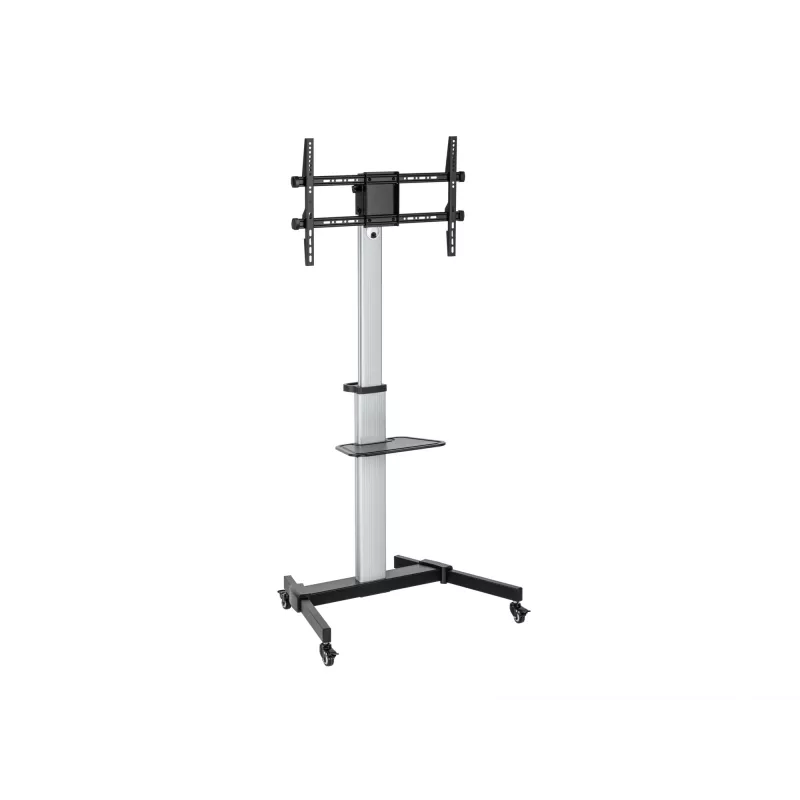 Equip 37-86 colių pasukamas TV stovas 50 kg talpos reguliuojamo aukščio