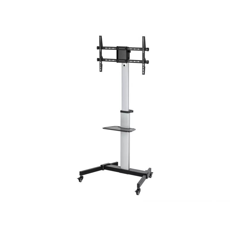 Equip 37-86 colių pasukamas TV stovas 50 kg talpos reguliuojamo aukščio