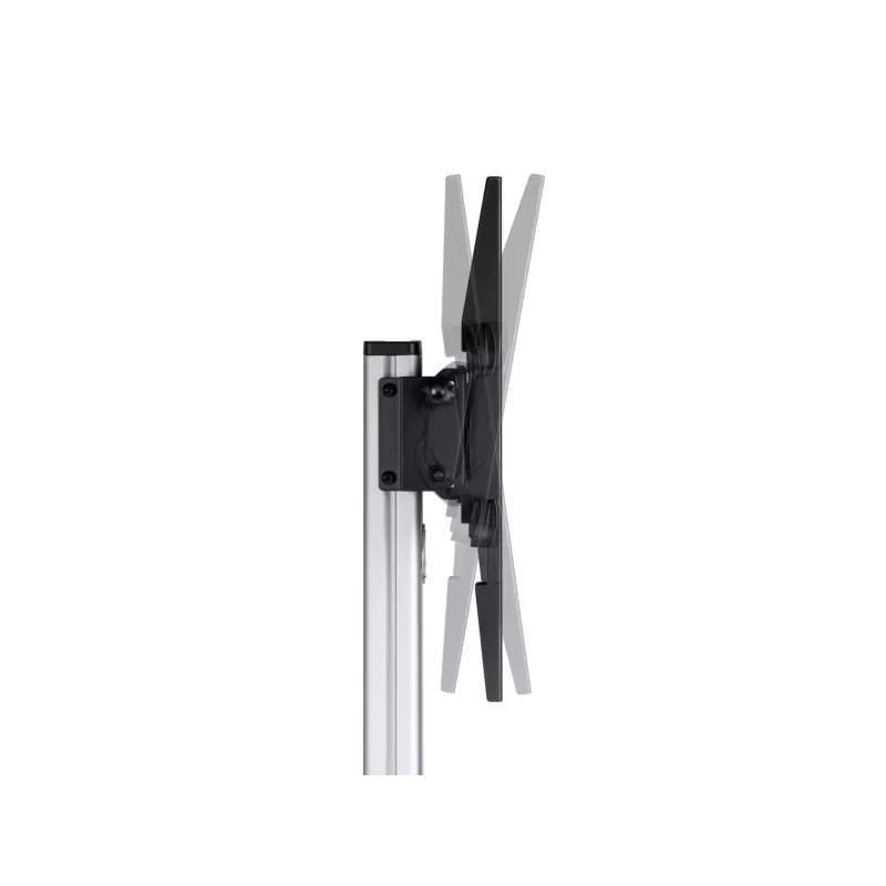 Equip 37-86 colių pasukamas TV stovas 50 kg talpos reguliuojamo aukščio