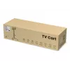 Equip 37-86 colių pasukamas TV stovas 50 kg talpos reguliuojamo aukščio