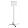 Informacinis stendas Durable 502057 A4 iš nerūdijančio plieno, antracito/pilka, 638×638×1348 mm