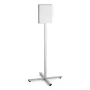 Informacinis stendas Durable 502057 A4 iš nerūdijančio plieno, antracito/pilka, 638×638×1348 mm