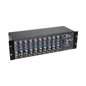 Maišytuvas Omnitronic RM-1422FX 12 kanalų 20 - 20000 Hz Juodas