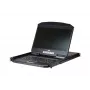 ATEN 16P trumpo gylio viengubo bėgelio LCD KVM jungiklis, 47 cm (18,5 colio), 1366 x 768 pikselių, TFT-LCD, 250 cd/m², 1000:1, 170°