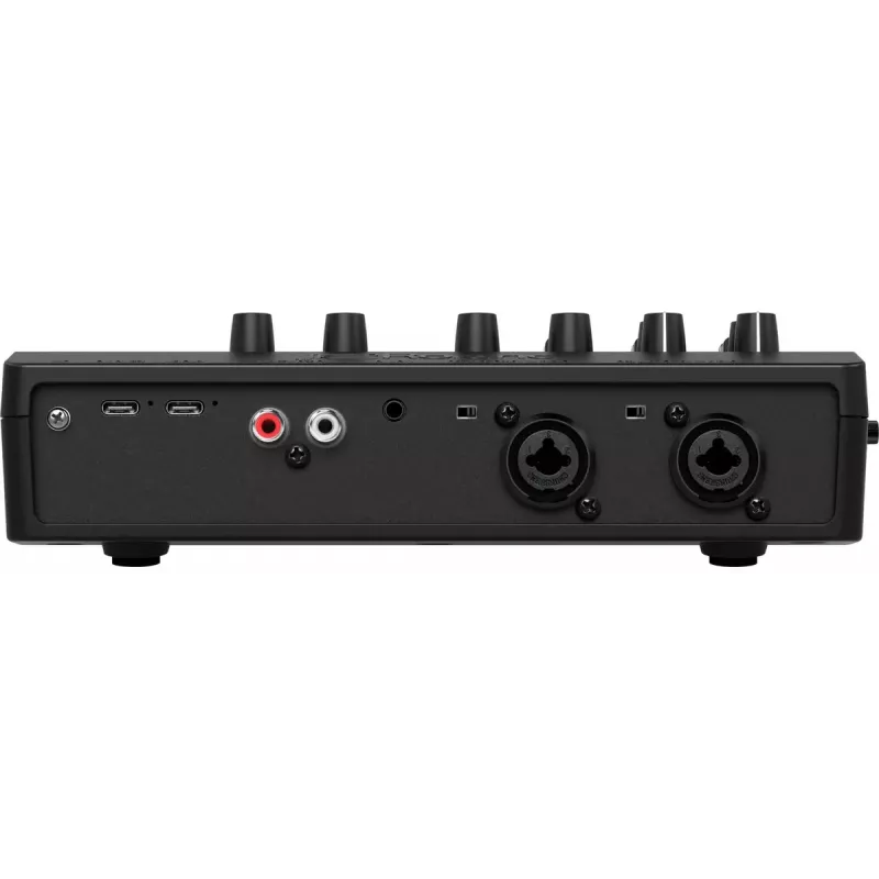 Garso sąsaja Roland AeroCaster juoda 24 bitų 48 kHz fantominis maitinimas 48 V