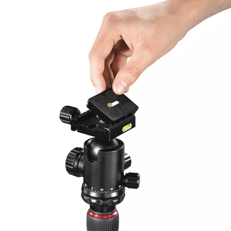 Hama Ramble II Duo Carbon trikojis išmaniesiems telefonams/skaitmeniniams fotoaparatams 4 kojos 8 kg keliamoji galia