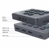 ACT dviejų HDMI įvesčių USB-C vaizdo perjungiklis 60Hz pilkas