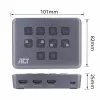 ACT dviejų HDMI įvesčių USB-C vaizdo perjungiklis 60Hz pilkas