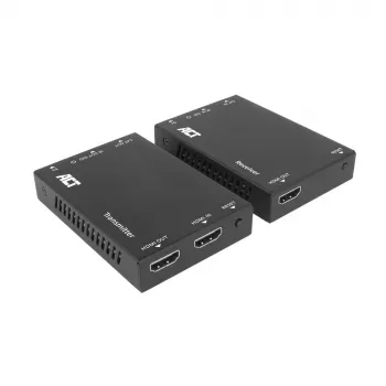 HDMI per CAT išplėtimo rinkinys ACT AC7852 — HDMI signalo perdavimas iki 150 m per CAT5e