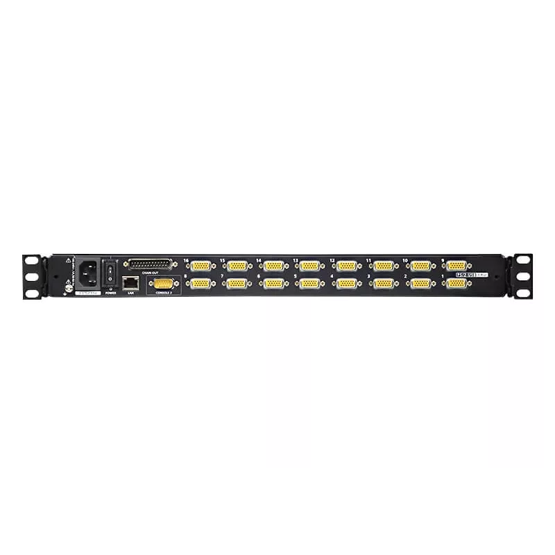 ATEN 16 prievadų 17 col. LCD KVM jungiklis per IP (USB - PS/2 VGA) su USB išoriniu prievadu