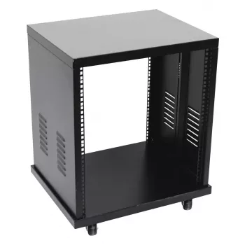 Laisvai stovintis stovas Roadinger 30103170 12U juodas 50 kg talpa