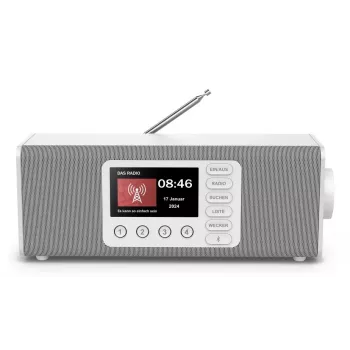 Asmeninis radijas Hama DR2002 DAB DAB+ FM 10W TFT Ekranas