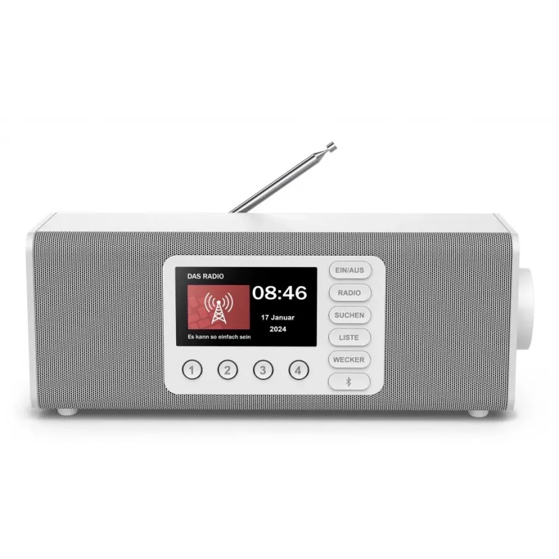 Asmeninis radijas Hama DR2002 DAB DAB+ FM 10W TFT Ekranas