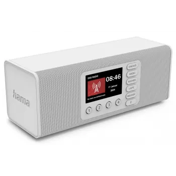 Asmeninis radijas Hama DR2002 DAB DAB+ FM 10W TFT Ekranas